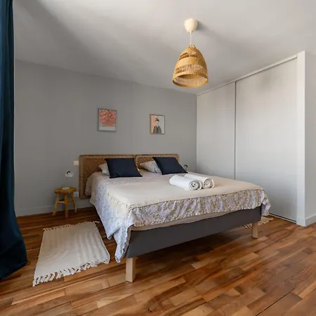 公寓 Residence Leon Blum - Appartements Design Avec Parking Prive